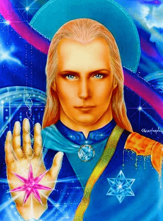 Nordic/Pleiadian alien – tall luminous humanoid from Pleiades (artist rendition)